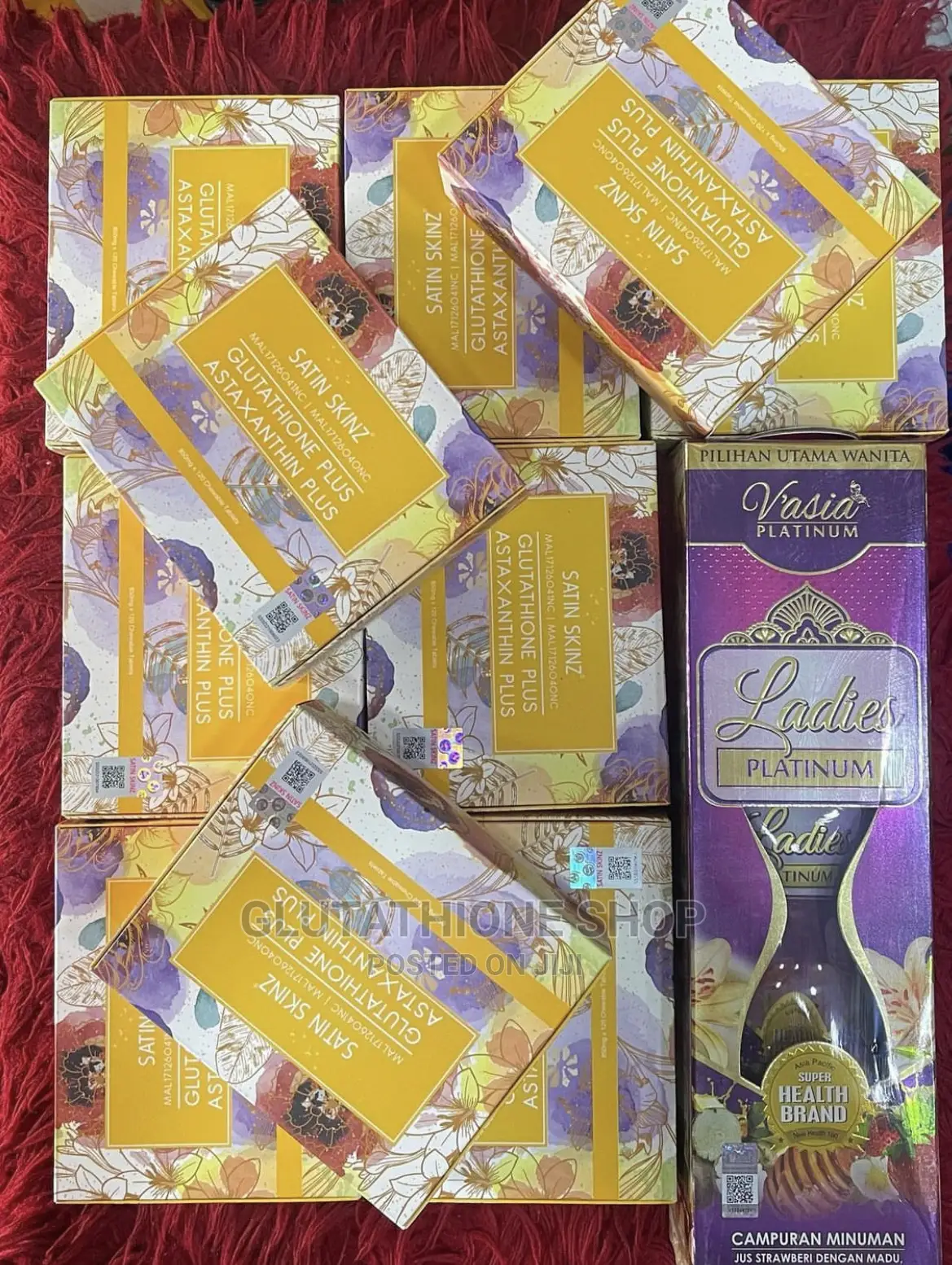 Satin Skinz Skin Whitening Supplements