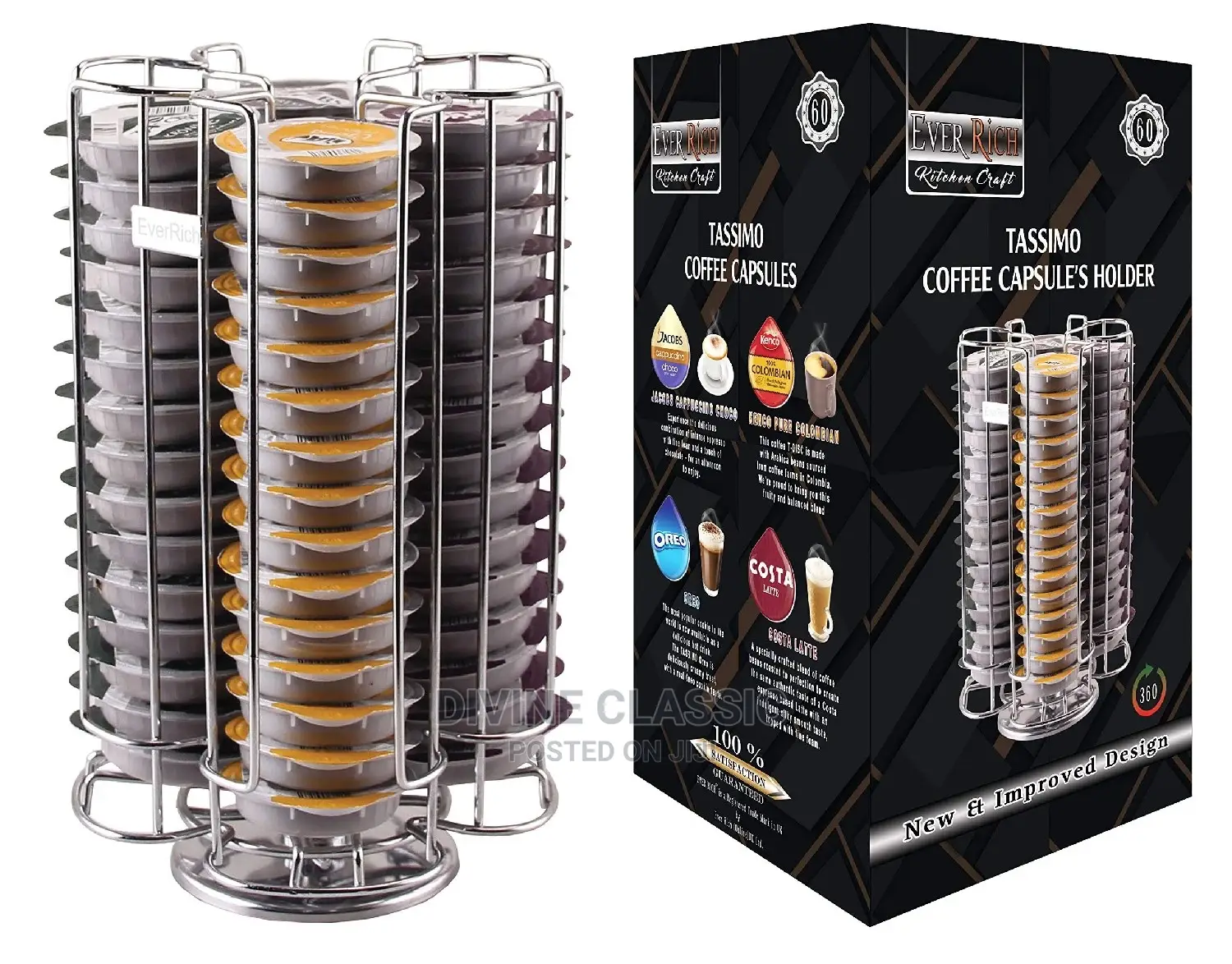 52pcs Tassimo Capsules Holder