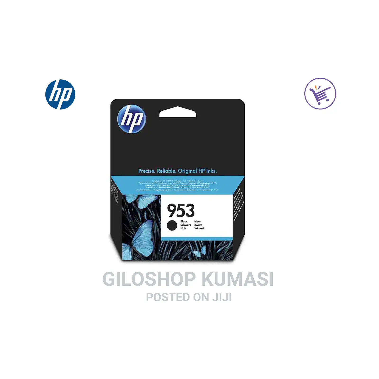 HP 953 Original Ink Cartridge – Black Ink Cartridge