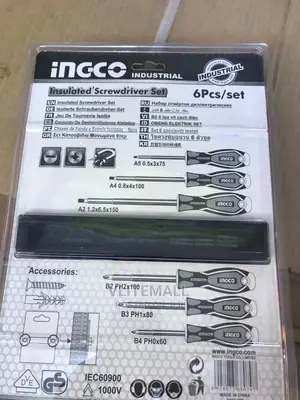 6 Pcs Insulated Screw Driver Set