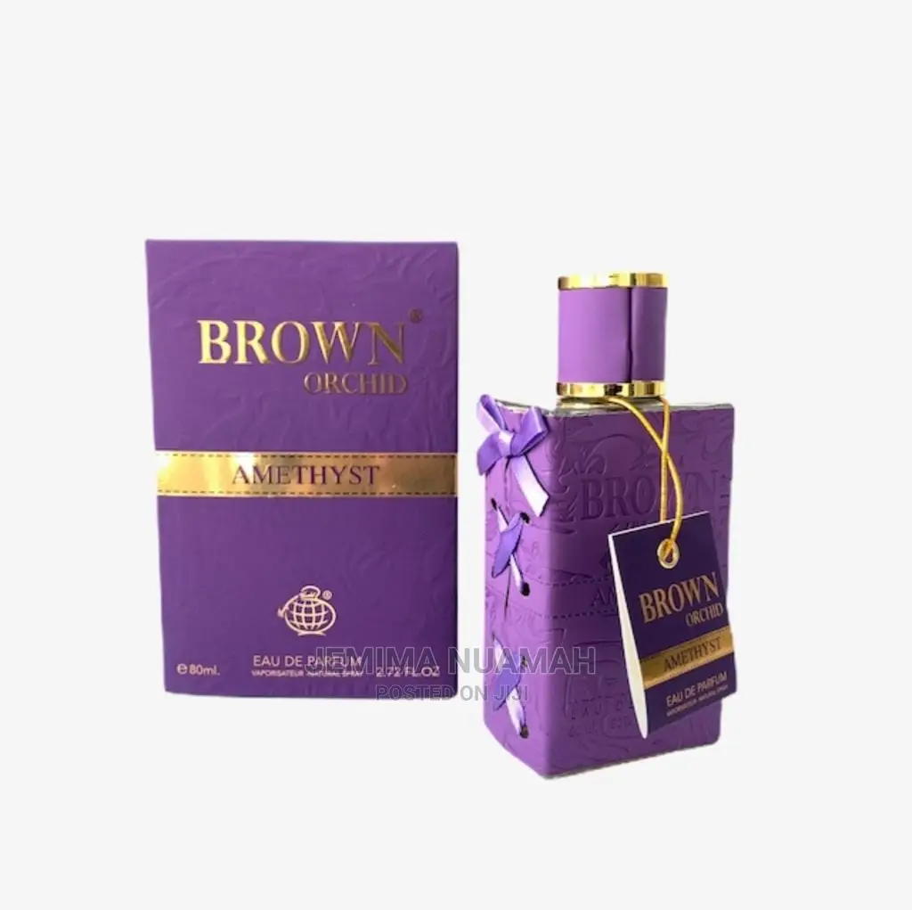 Brown Orchid Amethyst Perfume