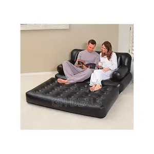 Bestway Inflatable Sofa Air Bed With Pump - Black