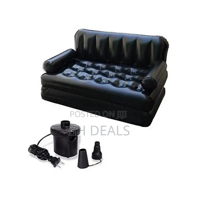 Bestway Inflatable Sofa Air Bed With Pump - Black