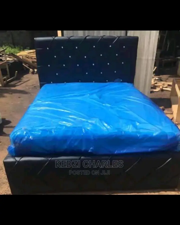 Double Bed Frame With Mattress