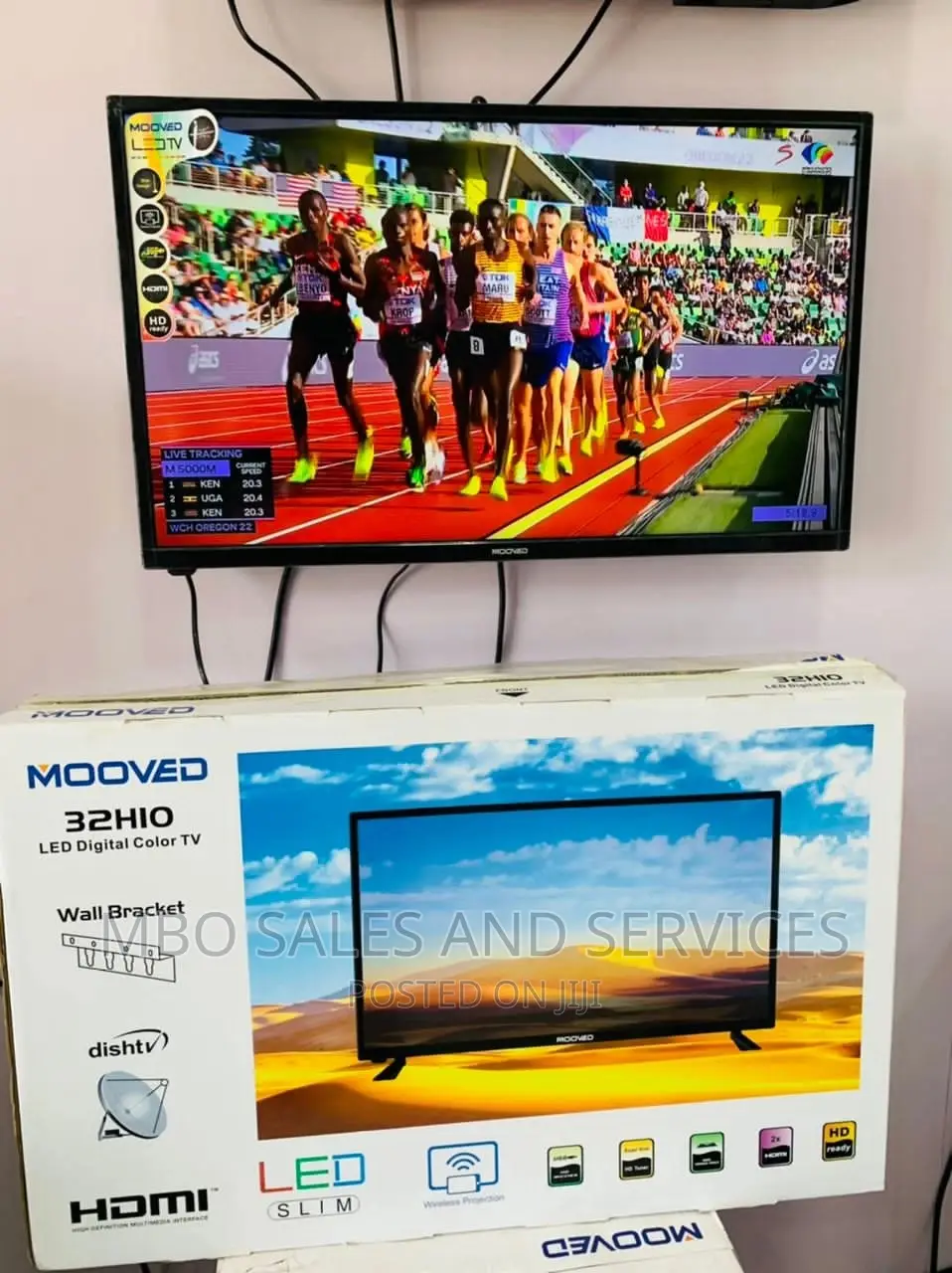 Mooved 32" Digital Satellite LED TV