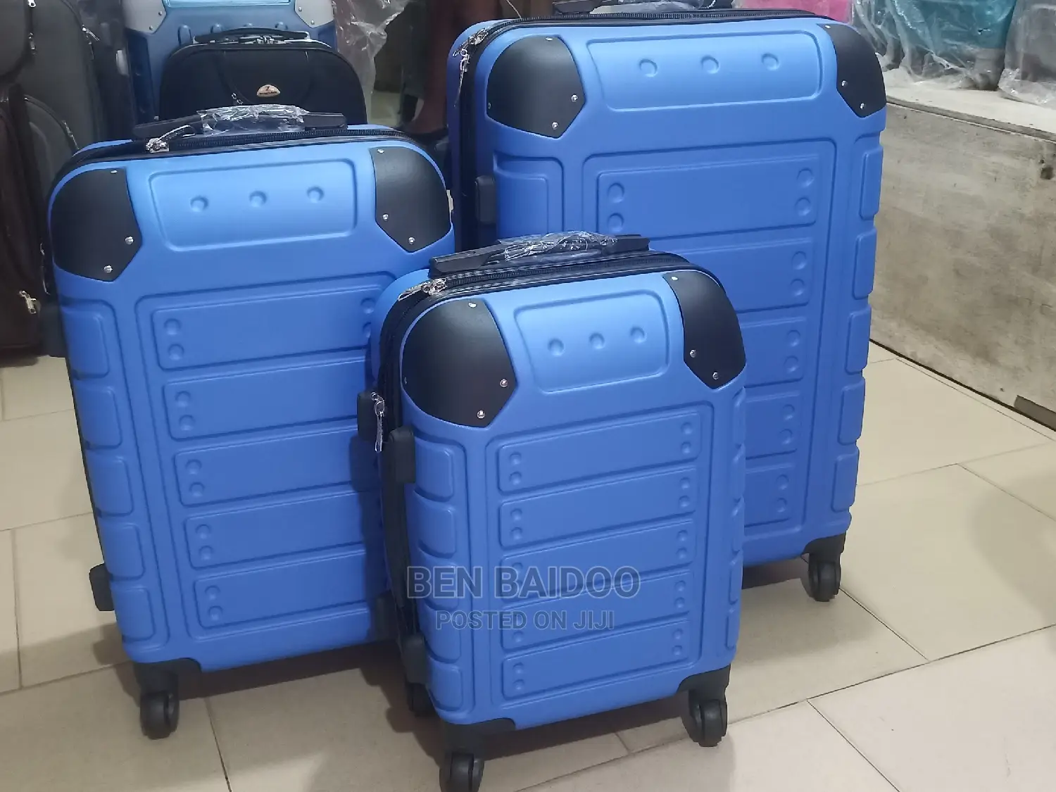 Plastic Travelling Bags Set(Anti-Crack)