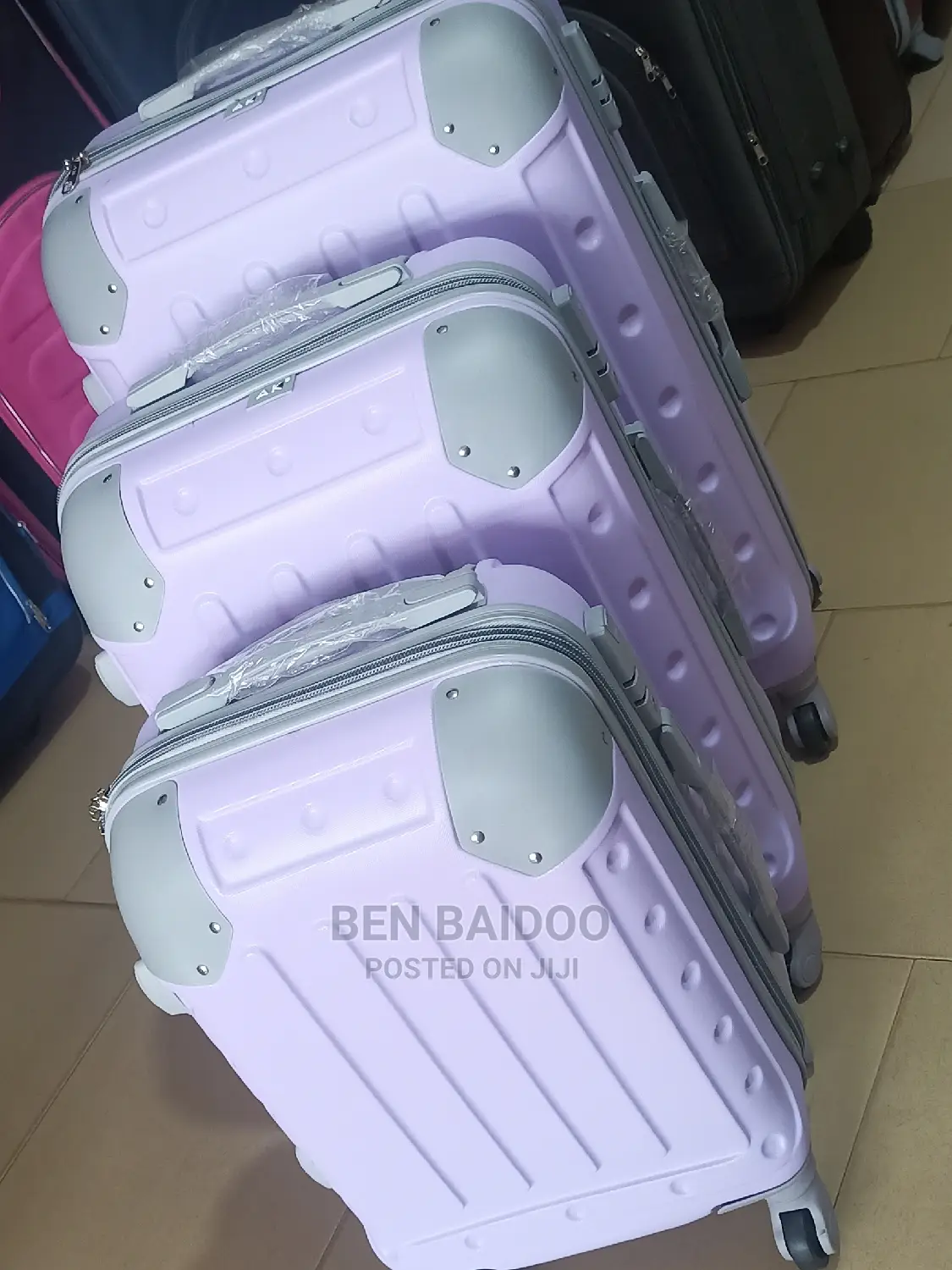 Plastic Travelling Bags Set(Anti-Crack)