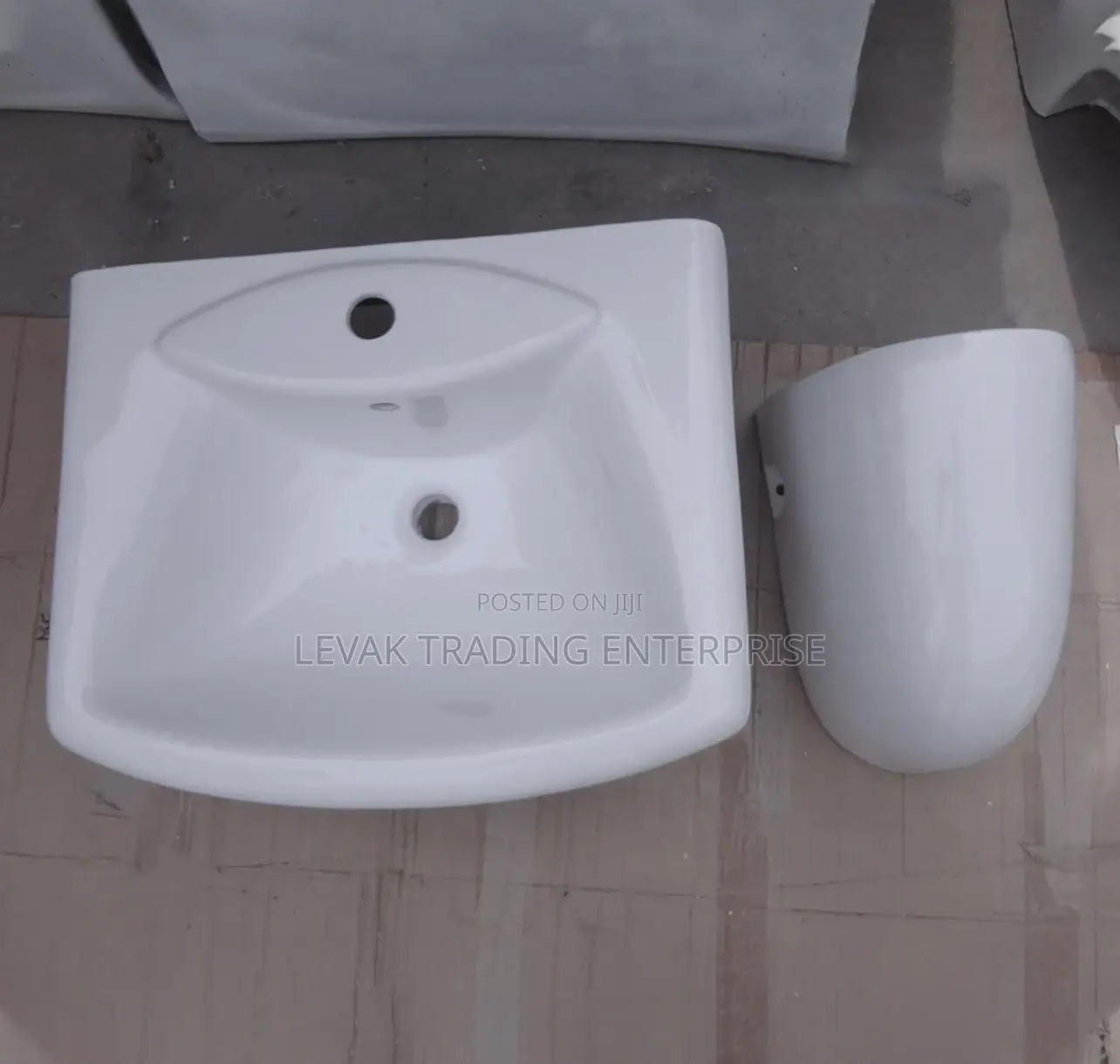 Wall Mounted Ceramic Basin - Hanging Basin