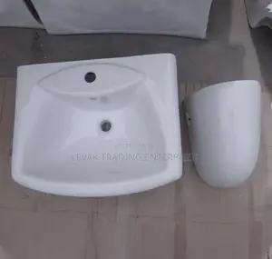 Wall Mounted Ceramic Basin - Hanging Basin