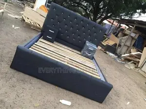 Black Queen and King Size Bedframe