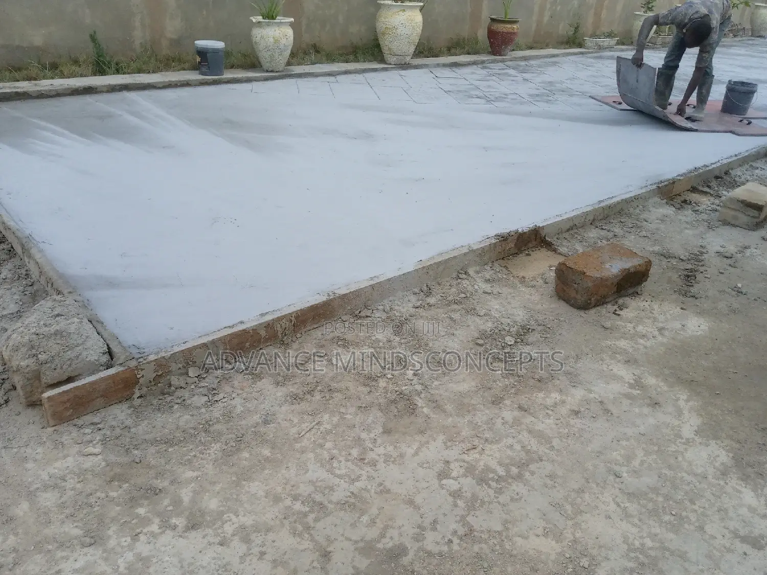 Floor Concrete Decorative Finisher's
