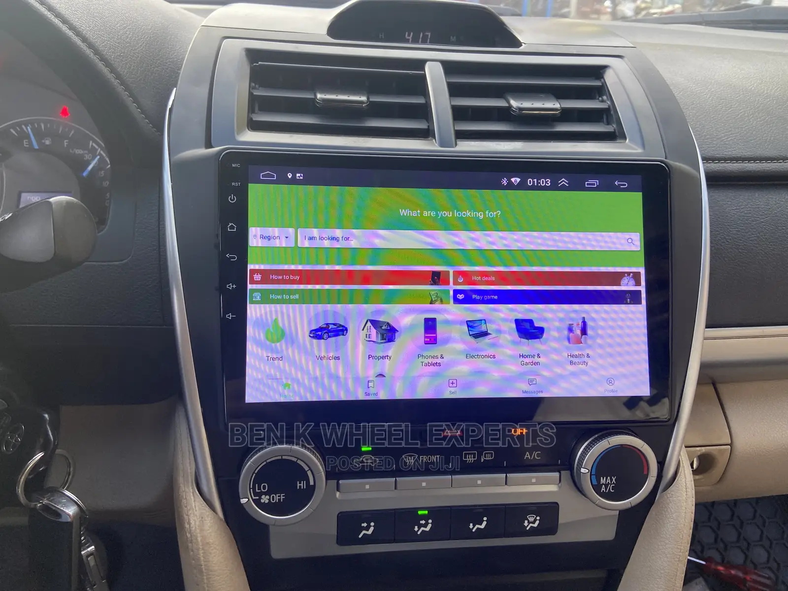 Android Screen Camry Spider