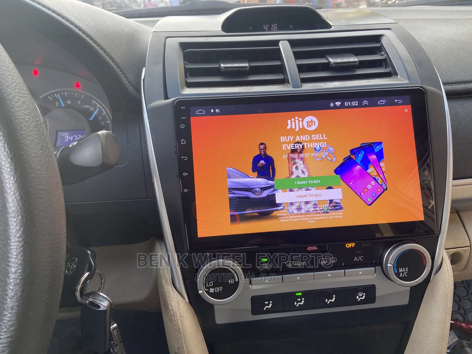 Android Screen Camry Spider