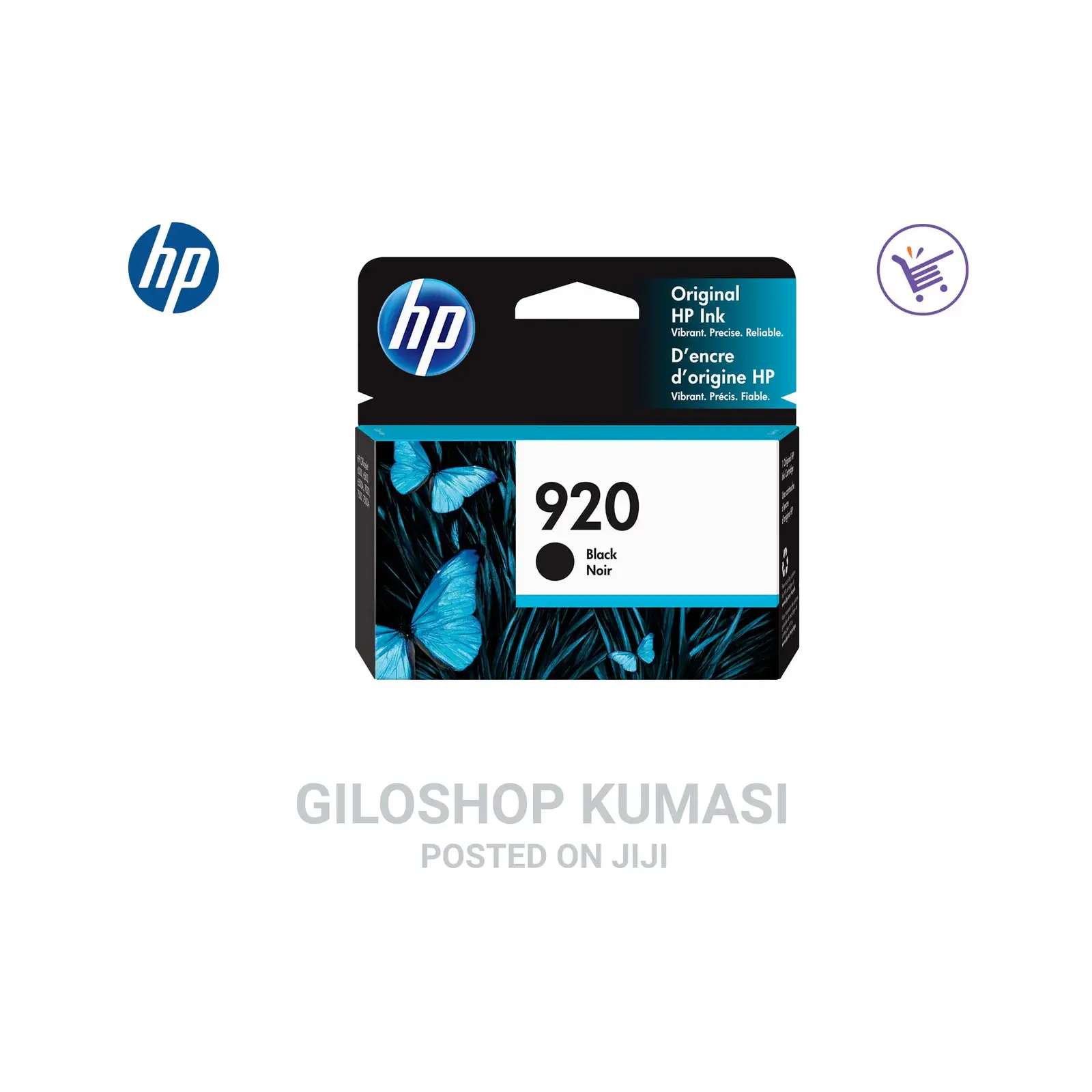 HP 920 Black Original Ink Cartridge