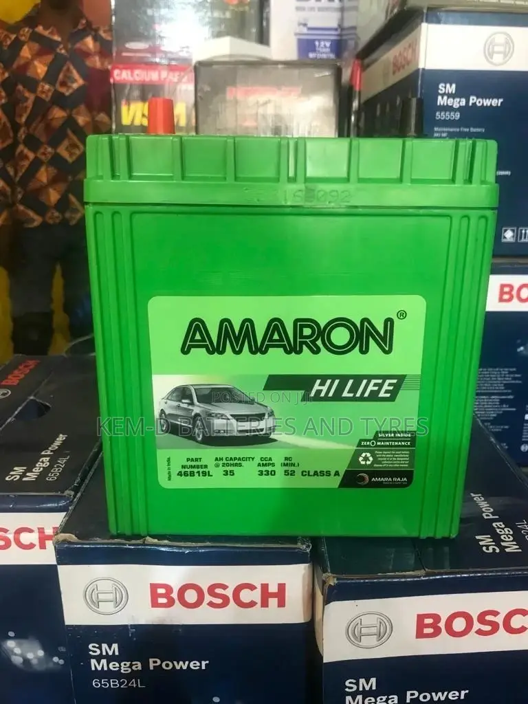 Car Battery - Amaron - 1 Year Warranty