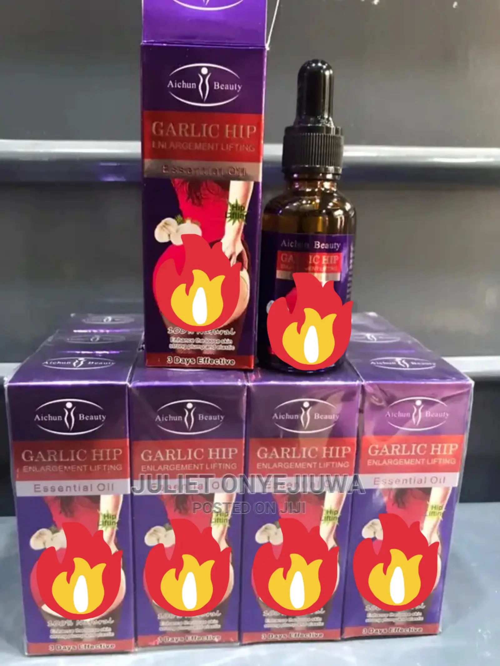 Garlic Hip and Butt Enlargement Oil