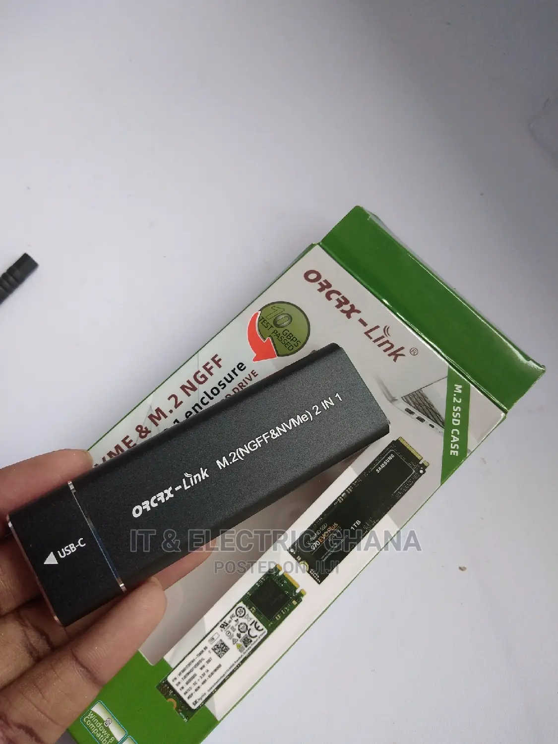 M.2 SSD to Usb 3.1 Enclose Case