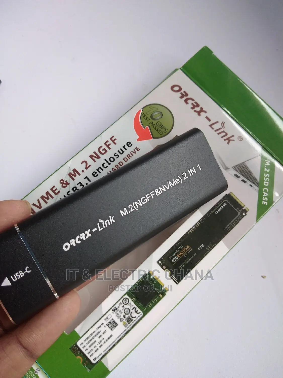 M.2 SSD to Usb 3.1 Enclose Case