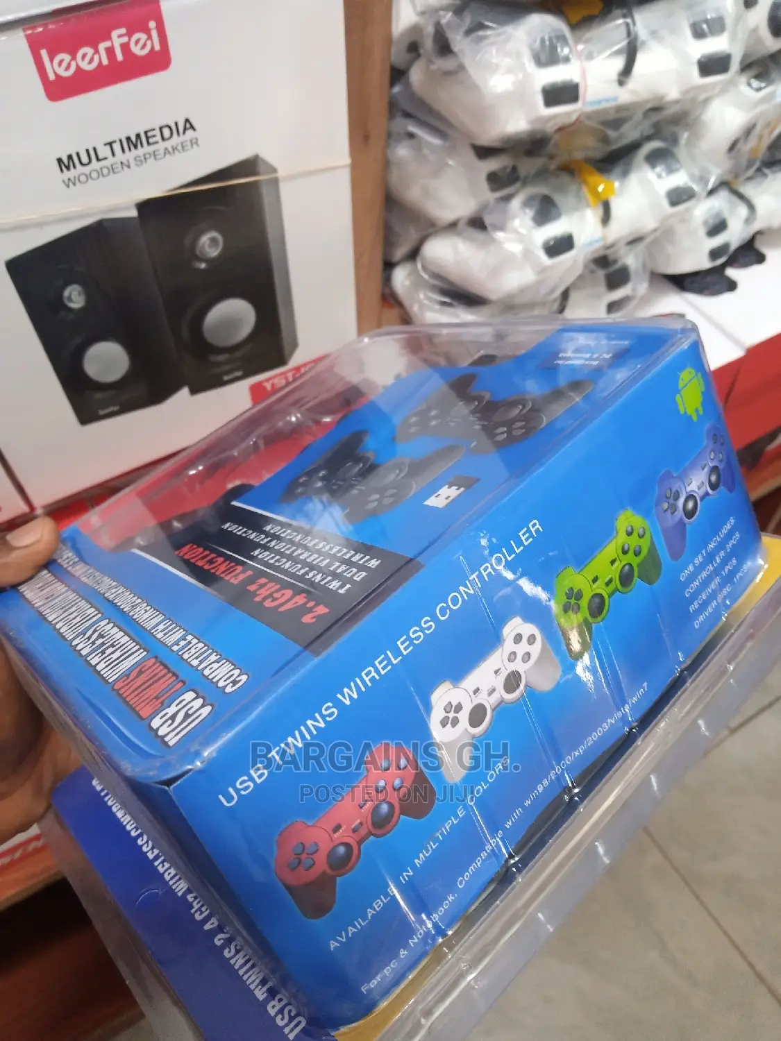 Wireless USB Controller for Computer (2 in 1)