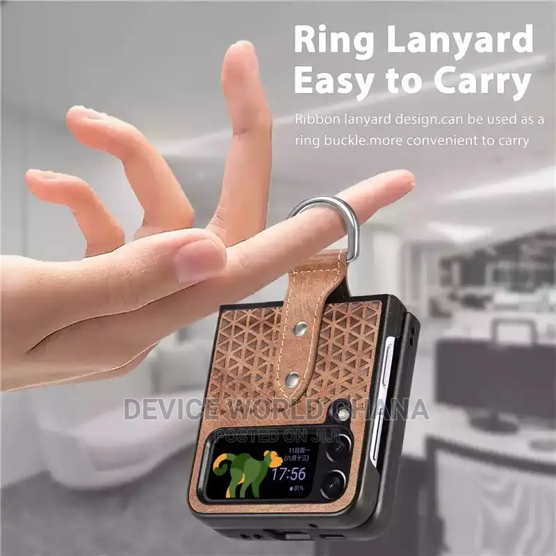 Sims Retro Leather Case for Samsung Z Flip 4