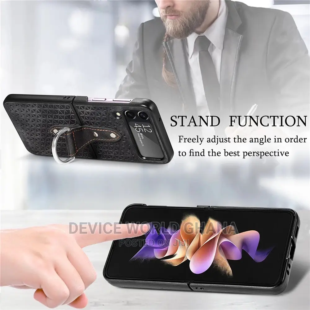 Sims Retro Leather Case for Samsung Z Flip 4