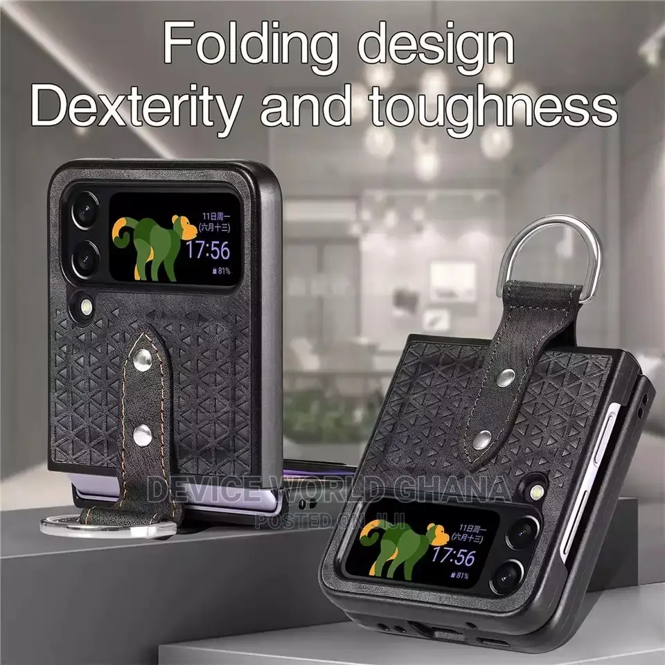 Sims Retro Leather Case for Samsung Z Flip 4