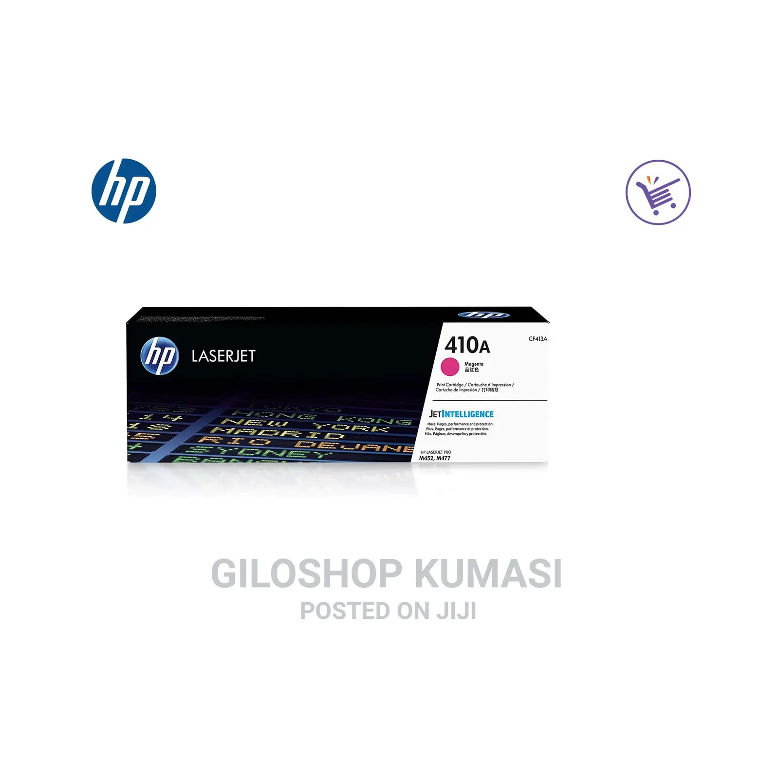 HP CF410A 410A Laserjet Toner Cartridge Magenta