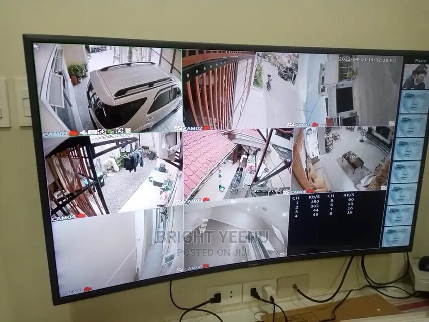 CCTV Cameras, Security Fencing , Solar Panel, Fire System