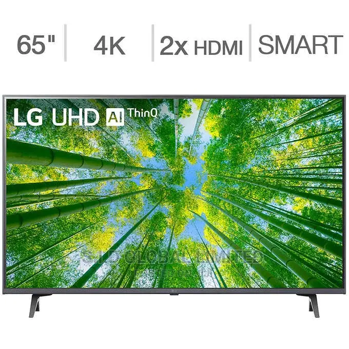 LG UHD 65" UQ8000 Active HDR Webos Smart 2022 Apple Tv