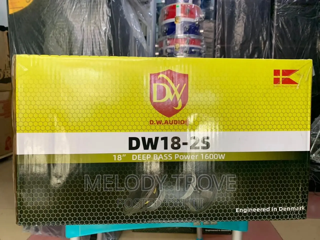 DW18-2S 18" Deep Bass Power Naked Speaker (3200watt)