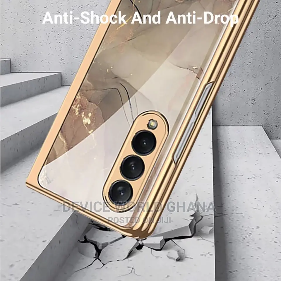 Caseneo Glossy Marble Case Available 4 Samsung Z Fold 7 6 5 4 3