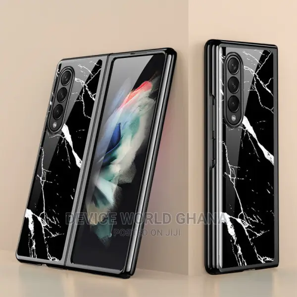 Caseneo Glossy Marble Case Available 4 Samsung Z Fold 7 6 5 4 3