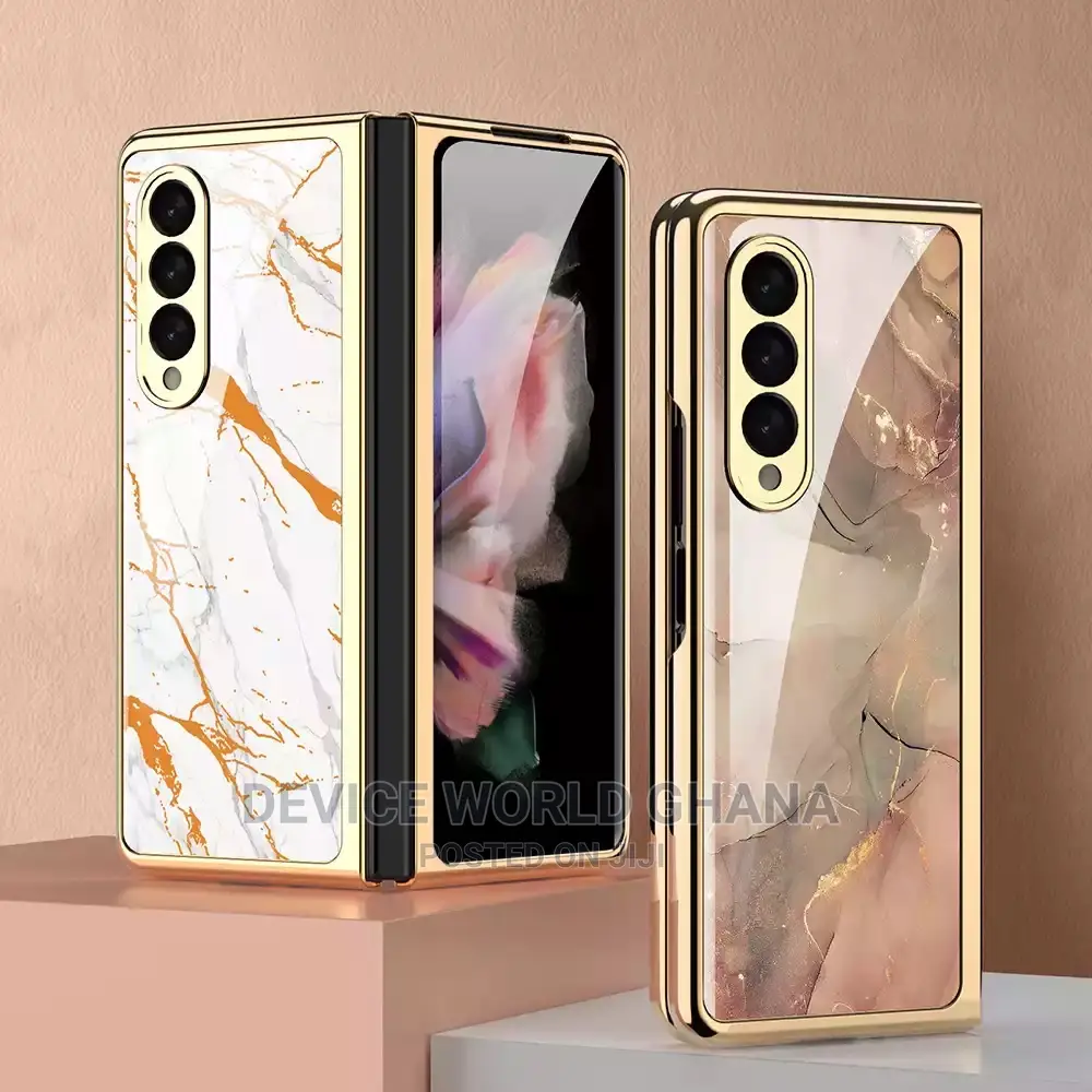 Caseneo Glossy Marble Case Available 4 Samsung Z Fold 7 6 5 4 3