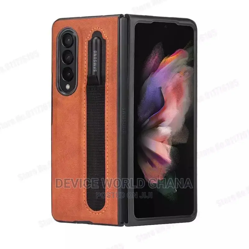 Caseneo Leather Case for Samsung Z Fold 4 and Z Fold 3