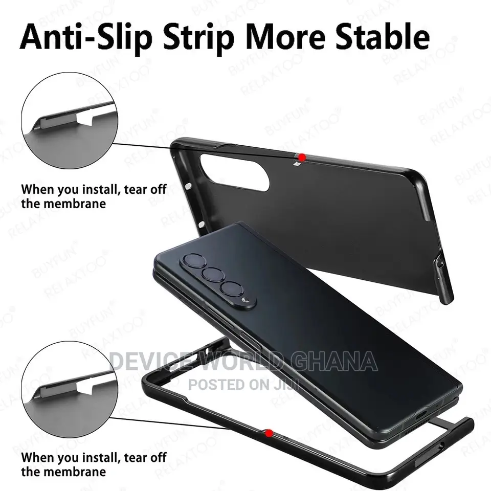 Caseneo Leather Case for Samsung Z Fold 4 and Z Fold 3