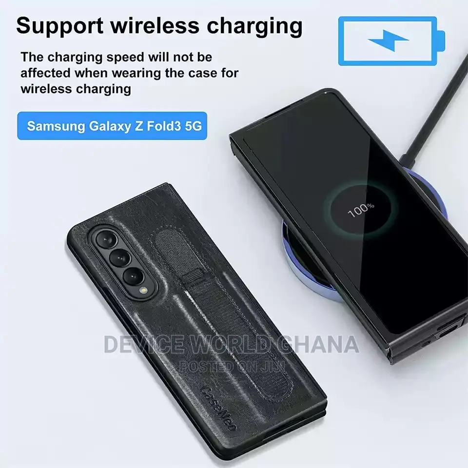 Caseneo Leather Case for Samsung Z Fold 4 and Z Fold 3