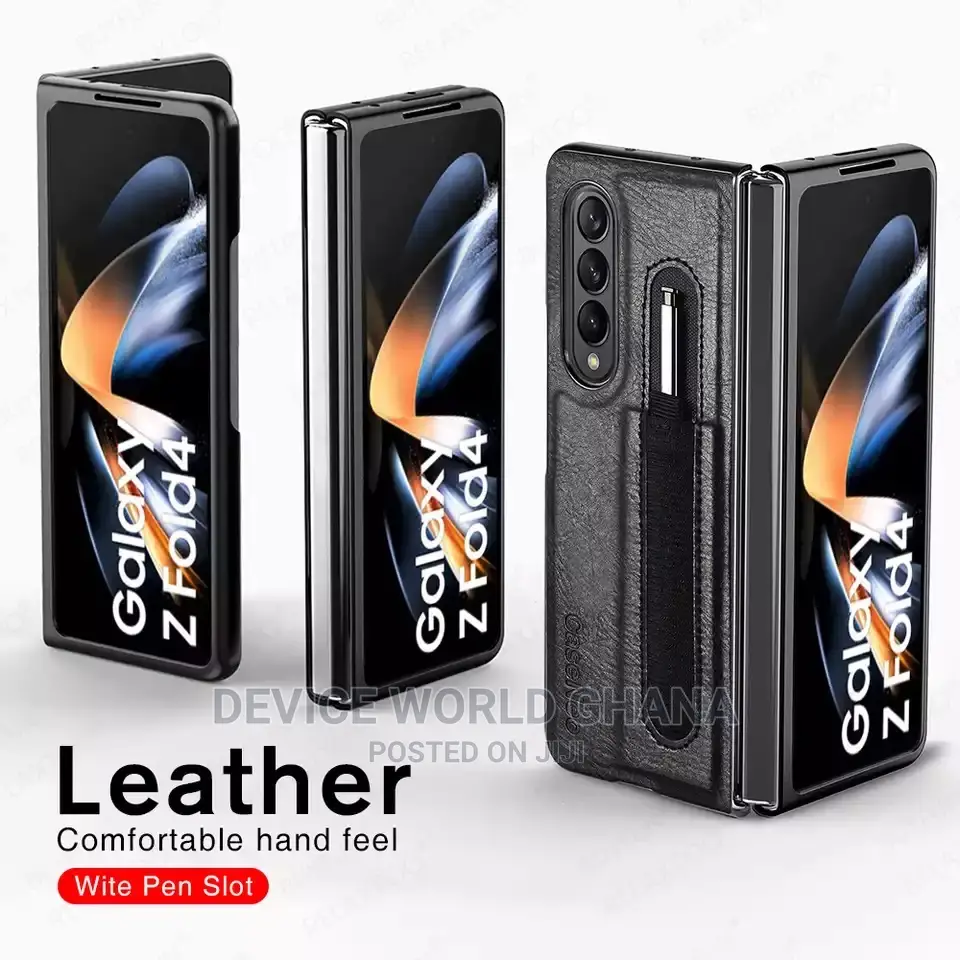 Caseneo Leather Case for Samsung Z Fold 4 and Z Fold 3