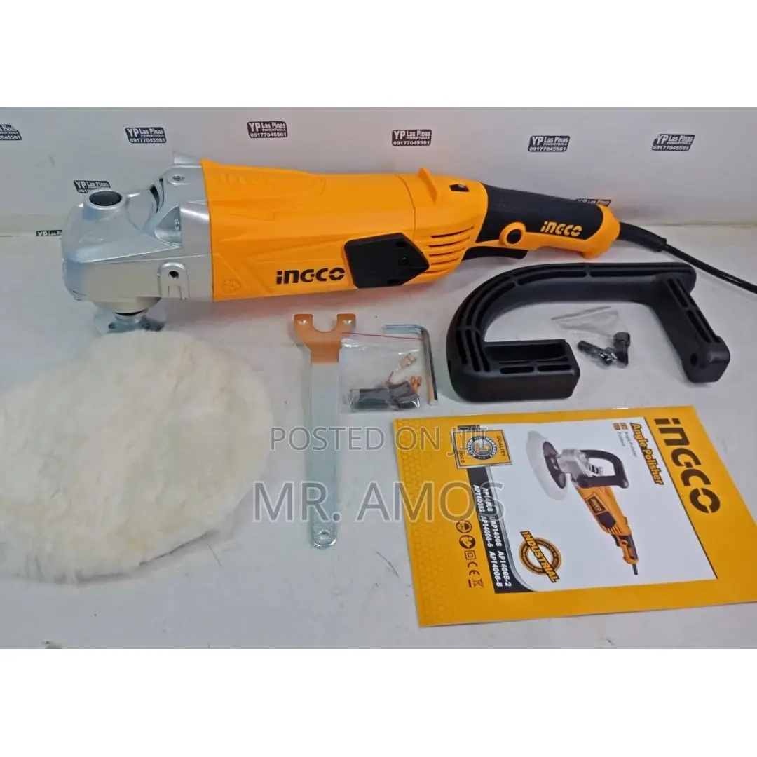 Ingco 1400w Angle Polisher - Ap14008
