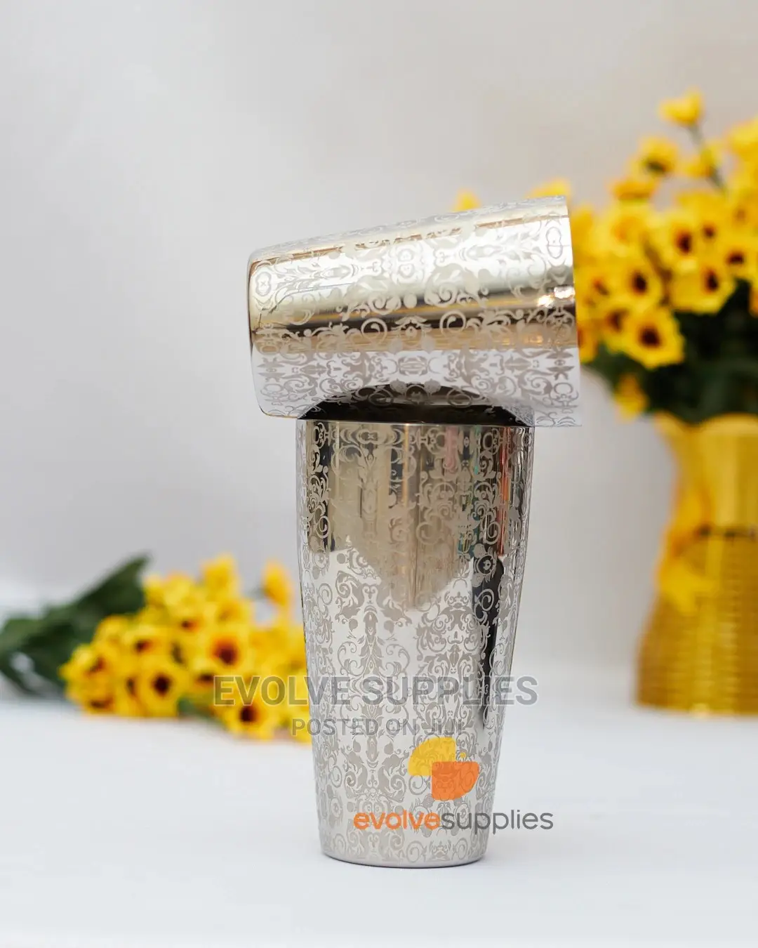 Flower Engraved Shaker