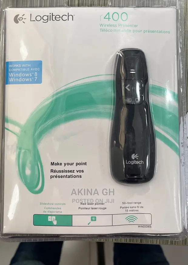 Logitech Wireless Laser Presenter Pointer 3