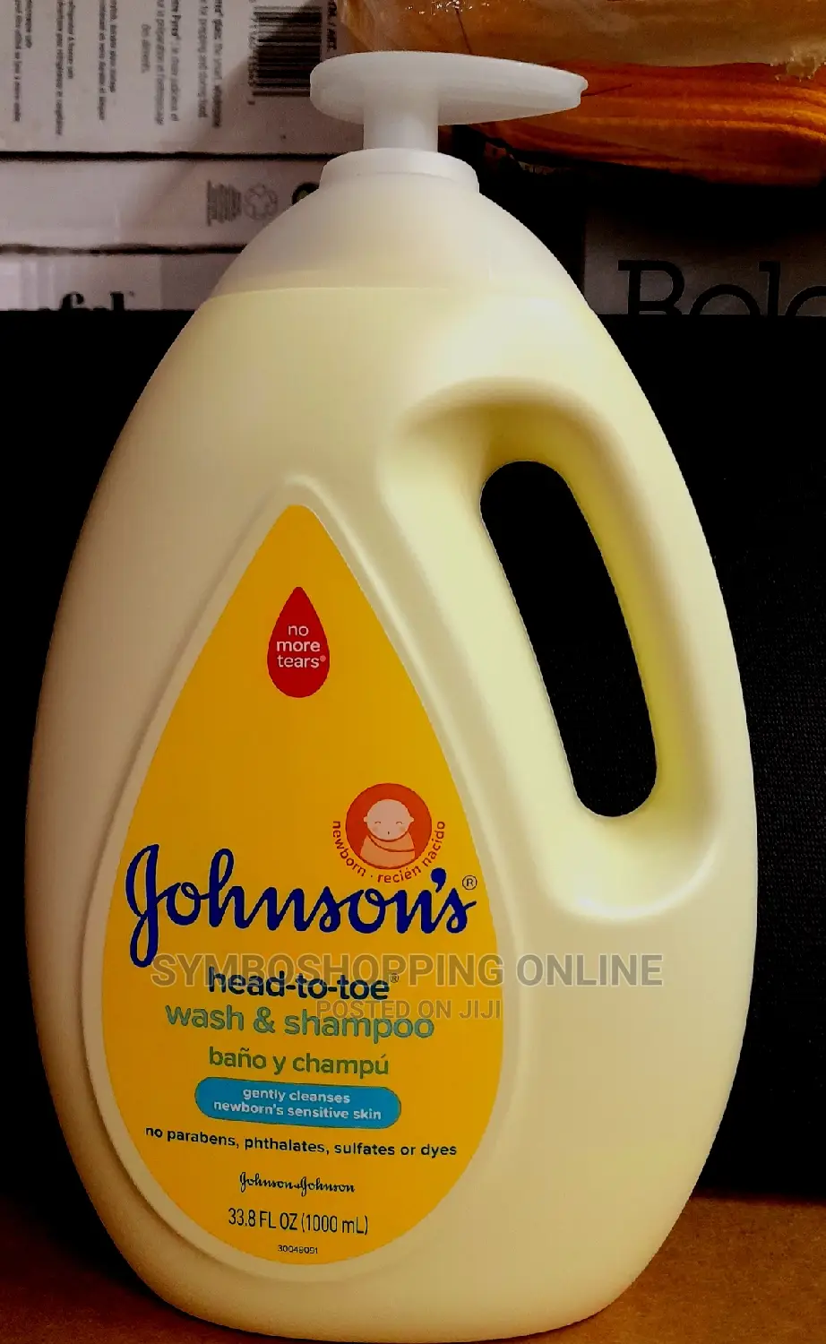Johnson’S Baby Head to Toe Wash Shampoo 33.8 FL Oz 1000ml