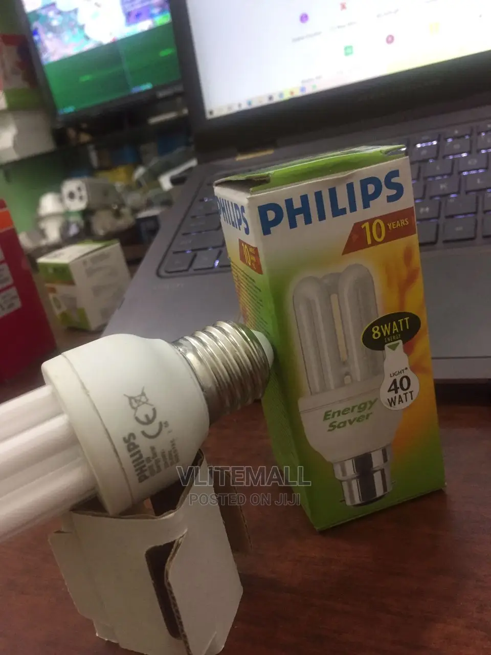 Philips Genie Esaver E27 8w - 827 Extra Warm White