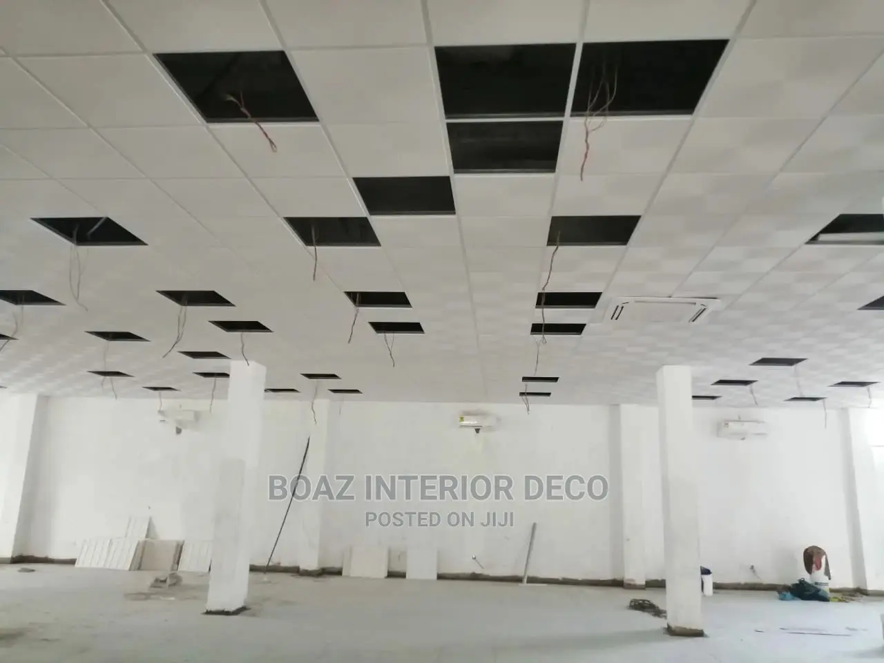 Acoustic Ceiling Installation