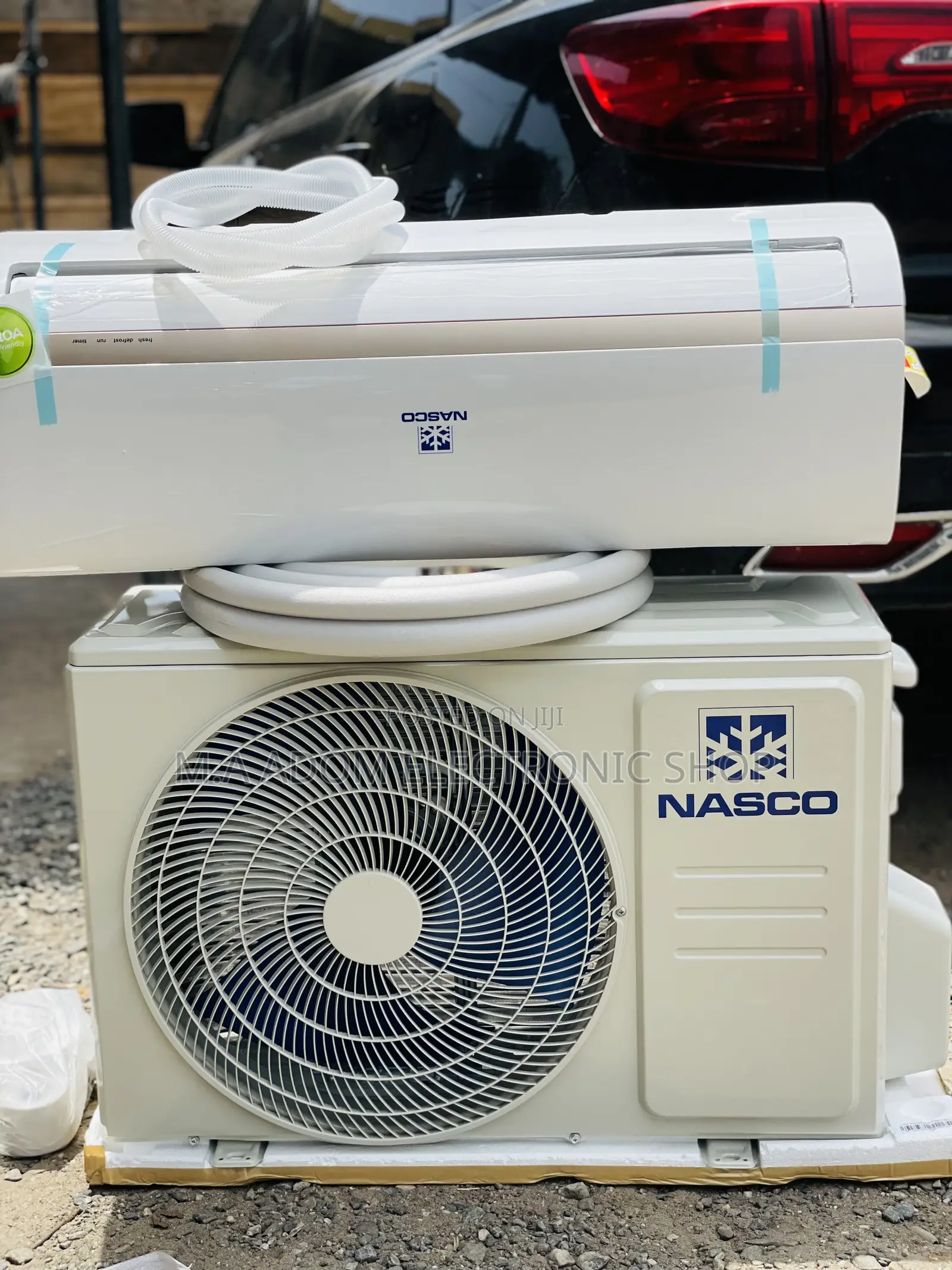 Nasco Split Air Conditioner1.5 Hp R410gas With Golden Design
