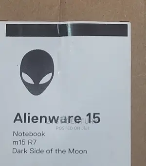 New Laptop Dell Alienware M15 16GB Intel Core i7 SSD 512GB