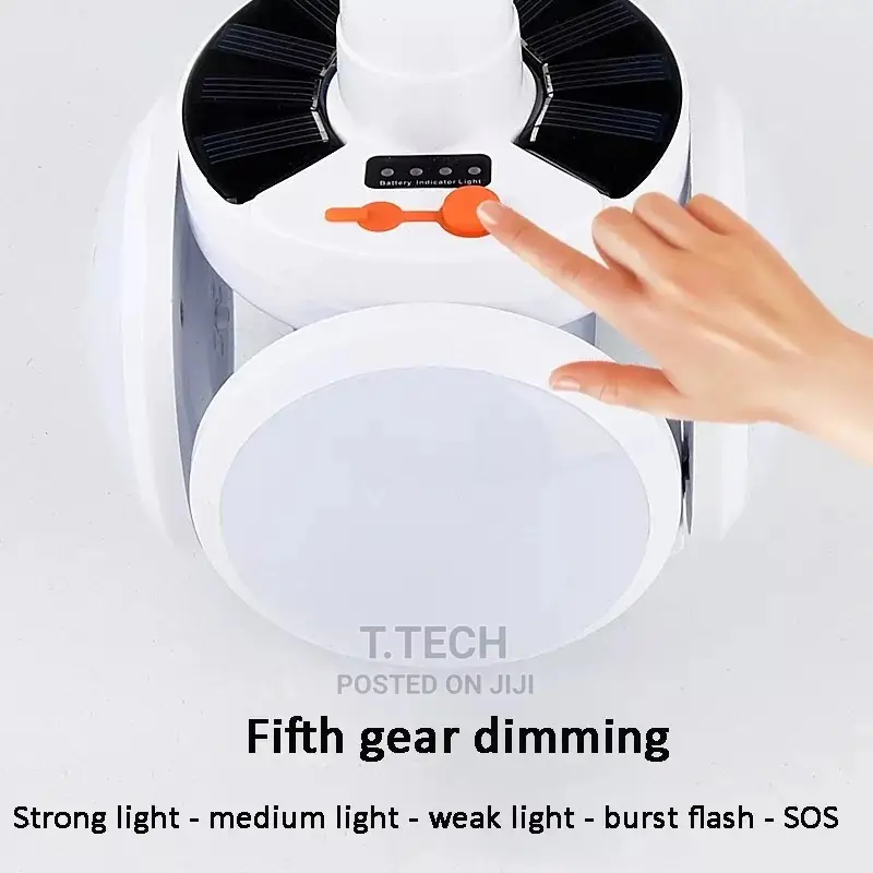 Solar Rechargeable Lamp