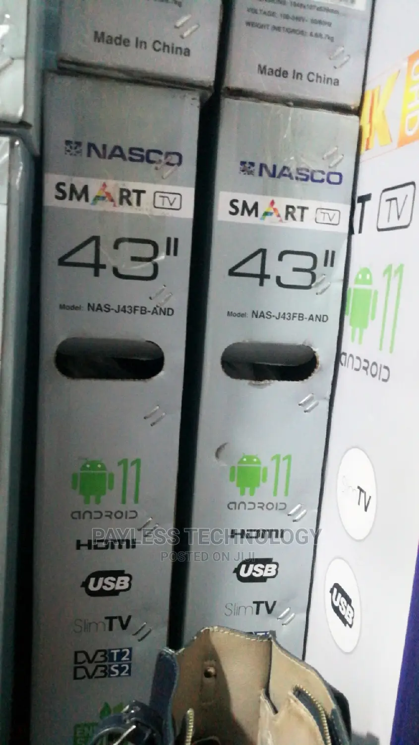 Nasco 43 Inches Smart Satellite Digital Televisions