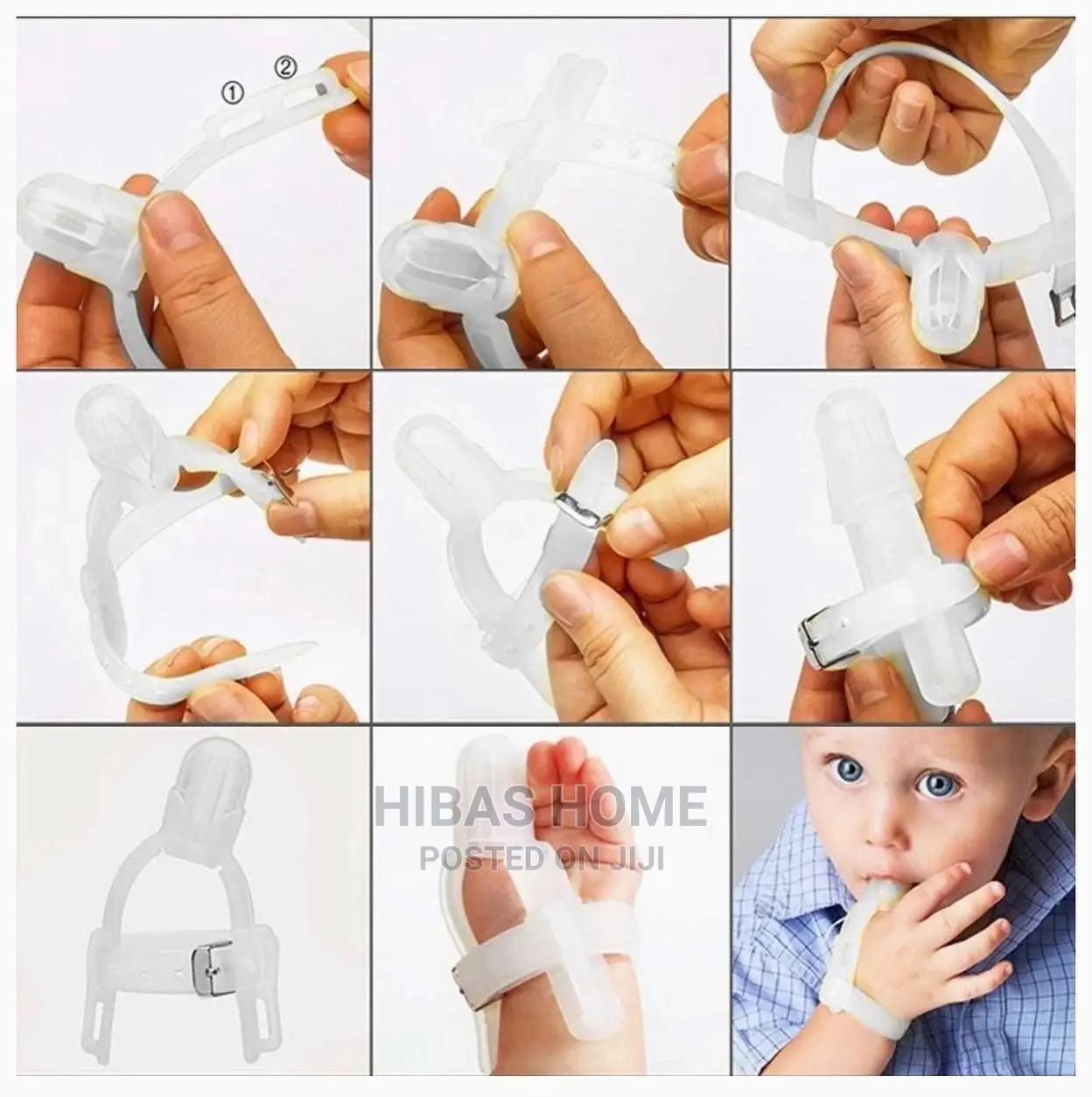 Baby Silicone Thumb Sucking Protector / Finger Sucking Guard