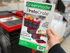 Greenmade Instacrate Collapsible Storage Container, 12 Gal,