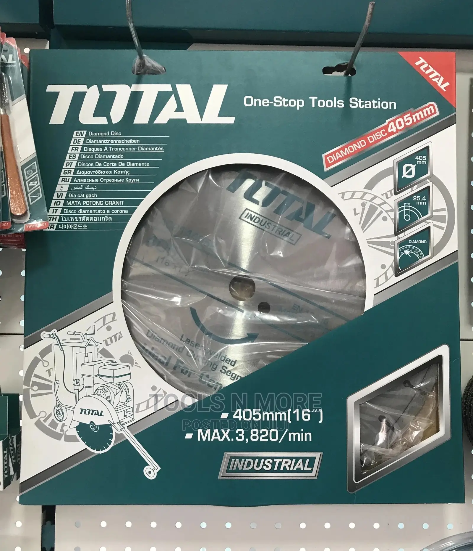 Total Diamond Cutting Blade (16”)